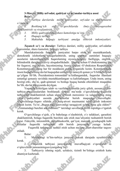 huquqiy tarbiya qoidalari — DOCX