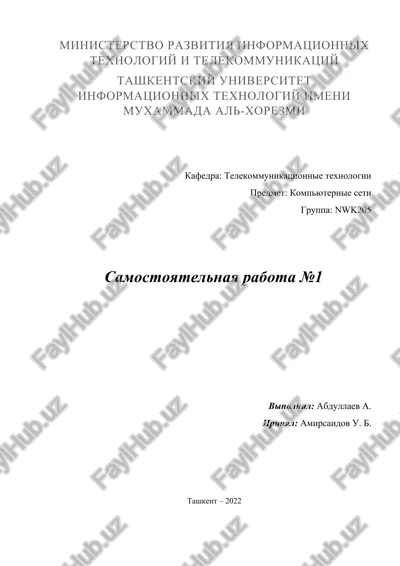 opredelenie marshruta peredachi paketov na osnove algoritma deykstri — DOCX