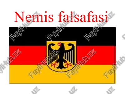 nemis falsafasi — PPT