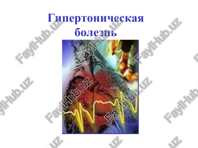 gipertonicheskaya bolezn — PPT
