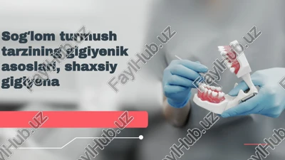 shaxsiy gigiyena — PPTX