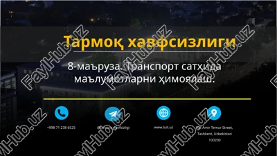 tarmoq xavfsizligi va transport sathi — PPTX