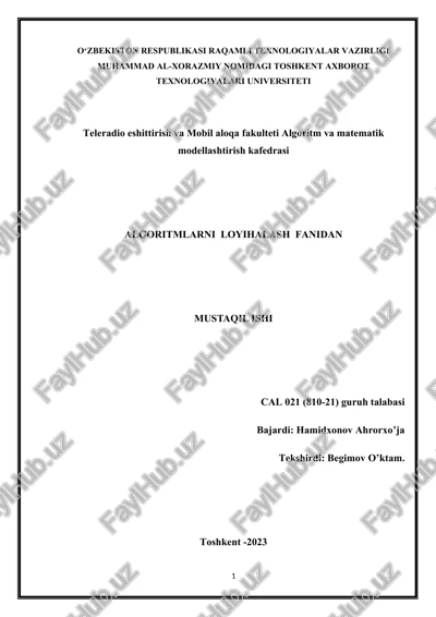 prima deykstra algoritimi — DOCX