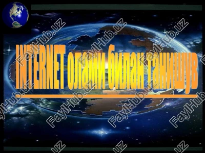 internet — PPT