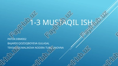 3mustaqilish — PPTX