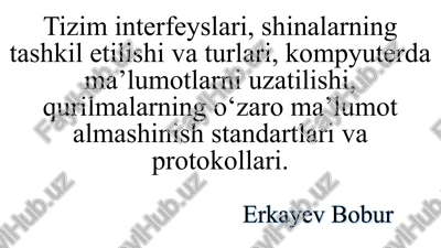 tiziminterfeyslari — PPTX
