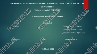 pentiniumsinfiprotsessorlariturlixilfirmalartomonidanishlabchiqilganprotsessorturlarivaimkoniyatlari — PPTX