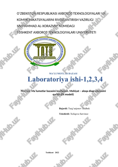 ma’lumotlar bazasi — DOCX