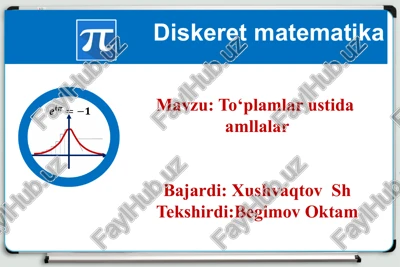 diskeretmatematika — PPTX