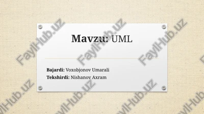uml — PPTX