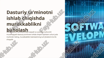 murakkablikni baholash — PPTX