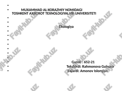 ekologiyagaoidatamalar — PPTX