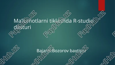 rstudio — PPT