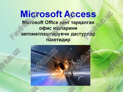 microsoft access — PPT
