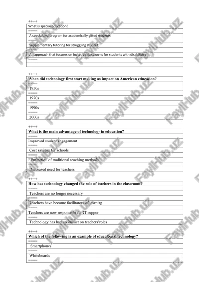 special education program — DOCX