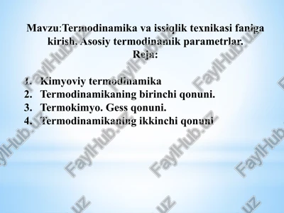 fizikaviy kimyo — PPTX
