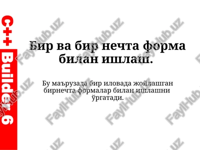 ixtiyoriy ilova — PPTX