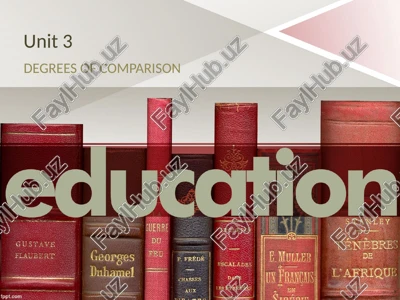 positive degree of comparison — PPTX