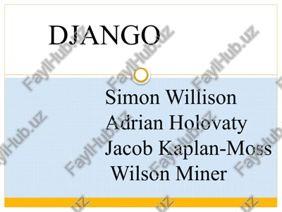 django — PPTX
