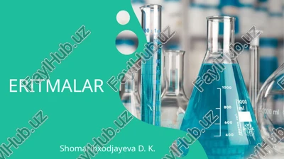 eritmalar — PPTX