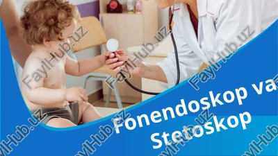 fonendoskop va stetoskop — PPTX