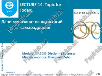 microeconomics — PPT