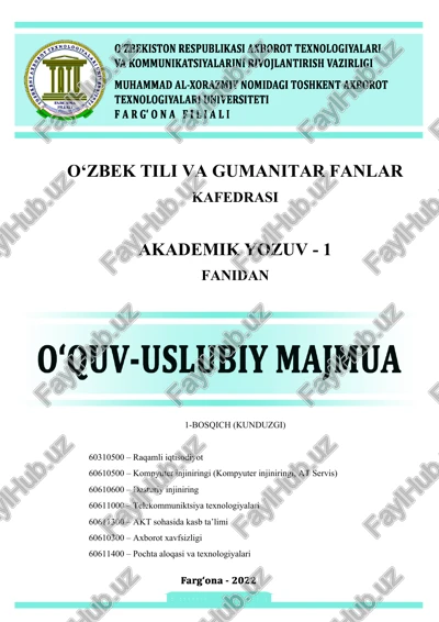 akademik yozuv - 1 — DOCX