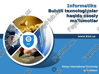 bulutli texnologiyalar haqida asosiy ma’lumotlar — PPT