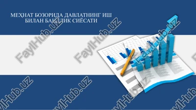 davlatning ish bilan bandlik siyosati — PPTX