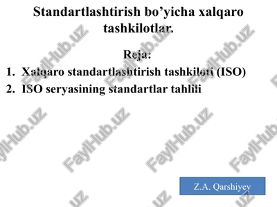 metrologiya asoslari — PPTX