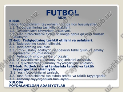 futbol — PPTX