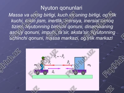 nyutonqonunlari — PPTX