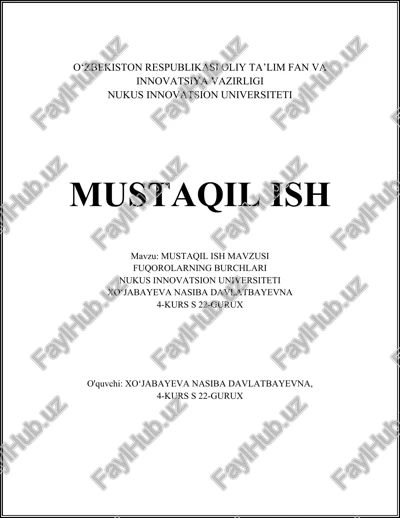 o‘zbekiston respublikasi konstitutsiyasi — DOCX