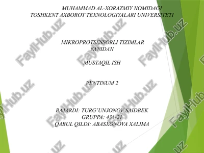 pentinum 2 — PPTX