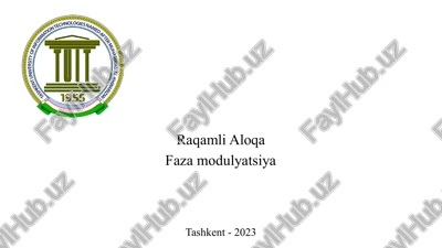 raqamlialoqa — PPTX