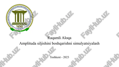 raqamlialoqa — PPTX