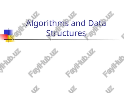 introduction to algorithms — PPT