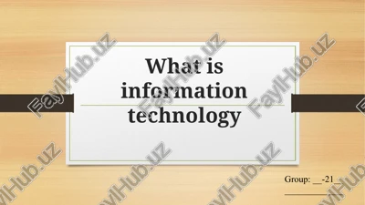 information technology — PPTX