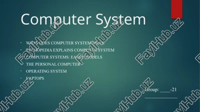 computer system — PPTX