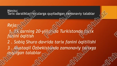 zamonaviy o`qitish — PPTX