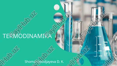 termodinamika — PPTX