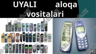 uyali aloqavositalari — PPTX