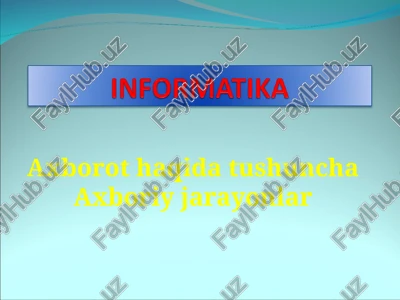 informaatika — PPT
