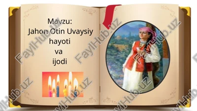 uvaysiy taxallusu — PPTX