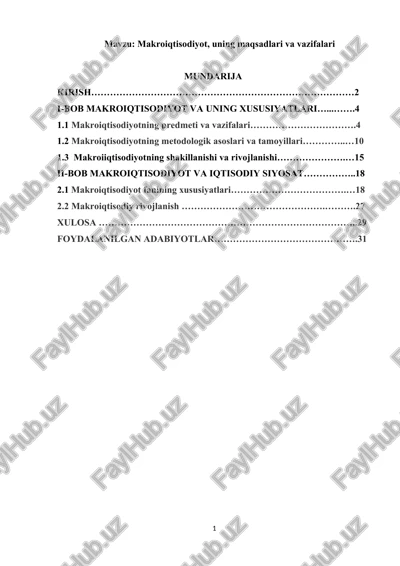 makroiqtisodiyot — DOCX