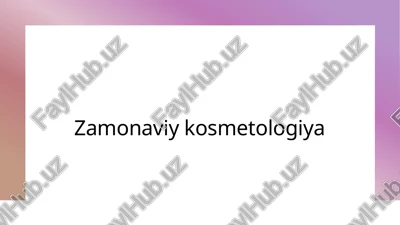 nano-tek texnologiyalar — PPTX