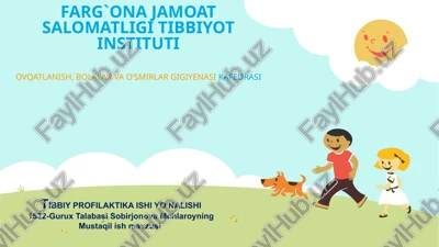 bolalaro`yinchoqlarigaqo`yiladigangigiyeniktalablar — PPTX