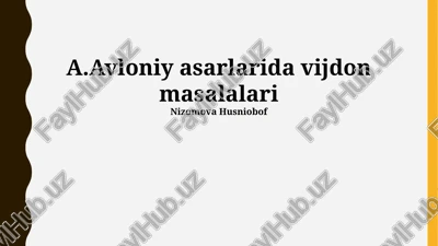 zamonaviylik va an'ana to'qnashuvi — PPTX