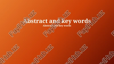abstract writing — PPTX