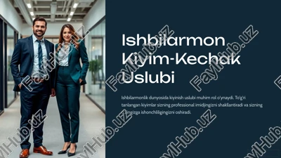 ishbilarmon kiyim-kechak uslubi — PPTX
